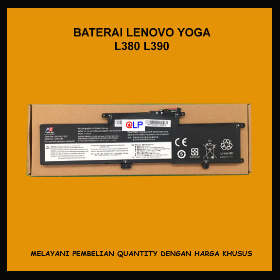 New Baterai Lenovo Yoga L390 L380