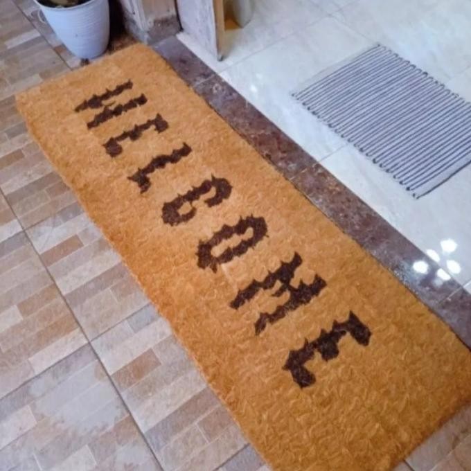 Keset Sabut Kelapa Keset Ijuk Keset Sabut Welcome Keset Sabut Besar Ke