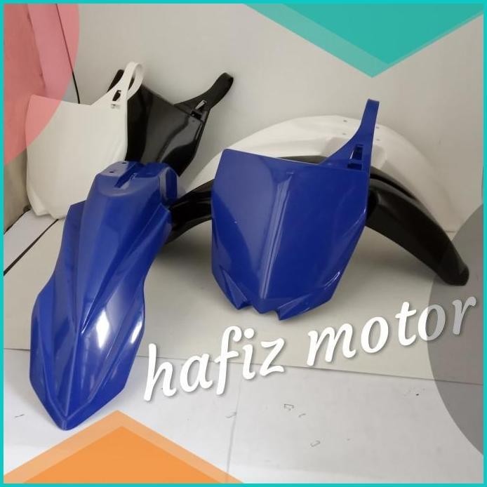 slebor spakbor depan yz f 250 klx 150 crf 150 plat nomer yz 250 klx 16