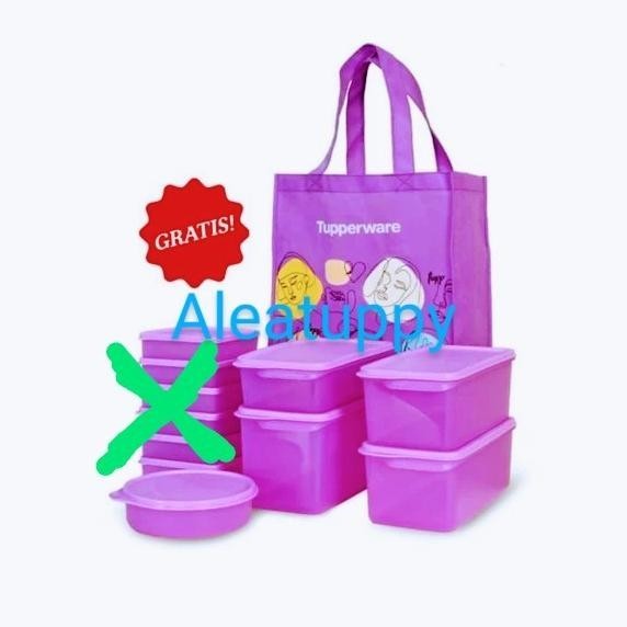 Promo Toples Kulkas Tupperware Freshness / Freshia Collection Set