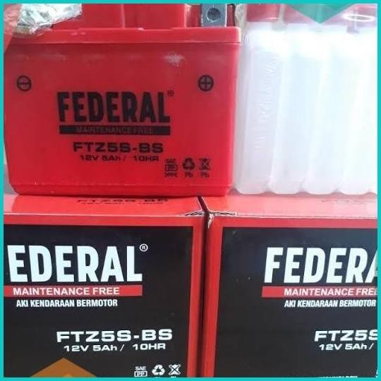 aki federal original beat fino xride scoopy mio m3 vixion setara ytz5s