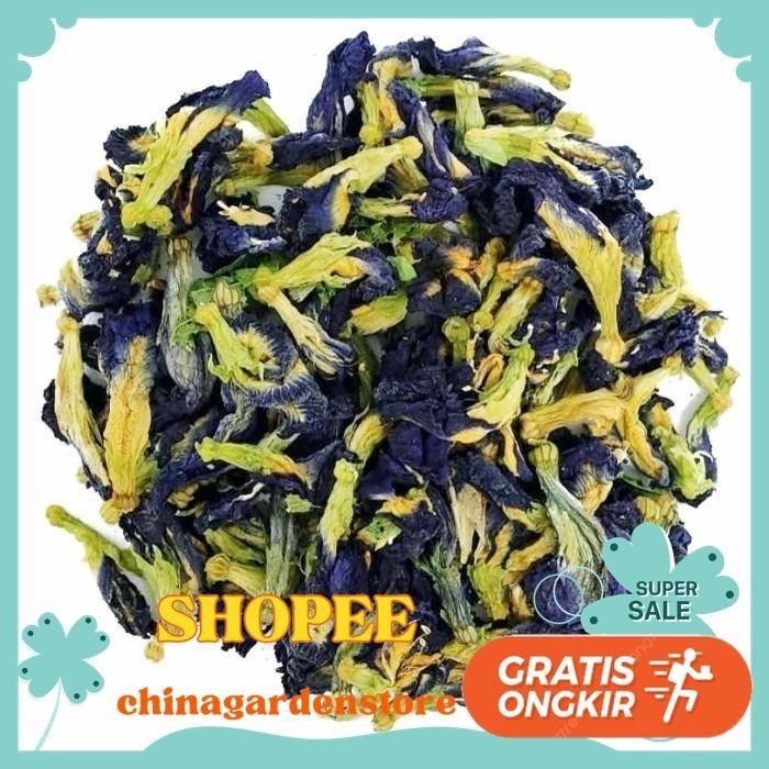 

TEH BUNGA TELANG / BUTTERFLY PEA FLOWER TISANE 5 KG TERMURAH