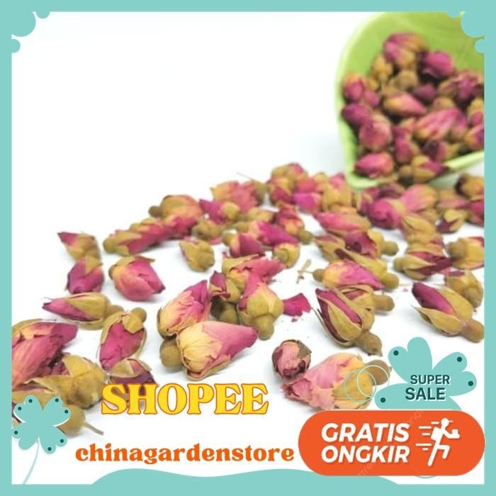 

SEDUH - BUNGA MAWAR KERING / TEH ROSE BUD TISANE 1 KG KUALITAS PRODUK TERBAIK