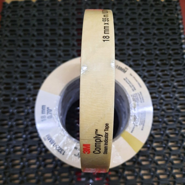 3M Comply Steam Indicator Tape 18Mm X 55Mtr Original New