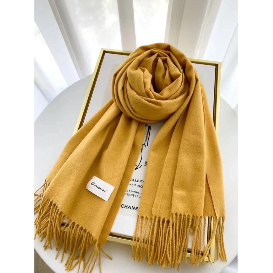 Syal Musim Dingin Wool Extra Tebal, Syal Musim Dingin Syal Pria Wanita
