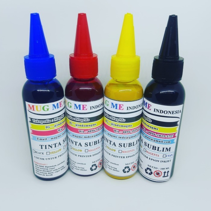 

Ready Tinta Sublim 100 ml Sublime Ink Sublimation Sublimasi