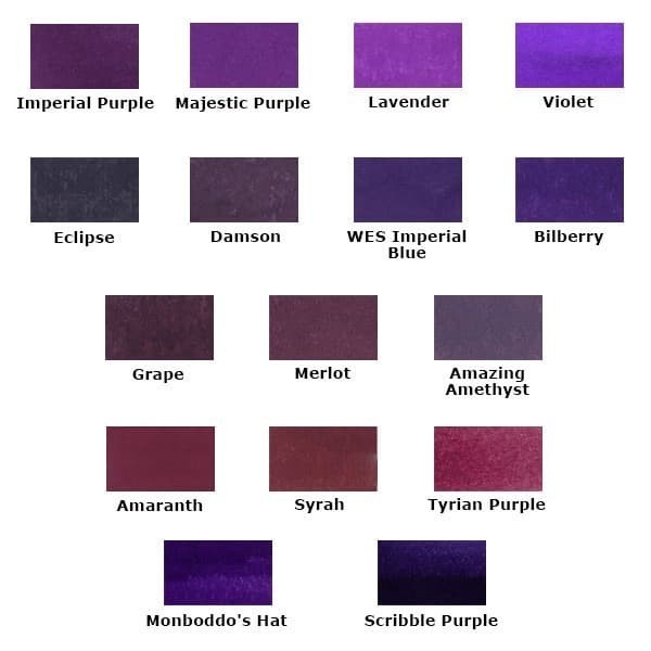 

Ready Diamine Purple Group - Fountain Pen Ink / Tinta 80ml Botol