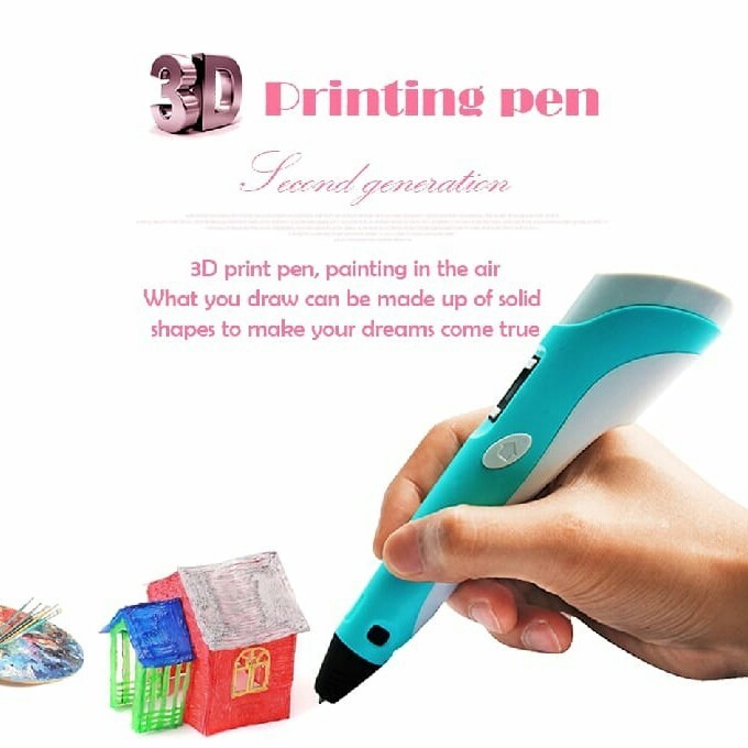 

Ready Pulpen 3D pulpen 3 dimensi untuk membuat objek 3D 3D pen magic