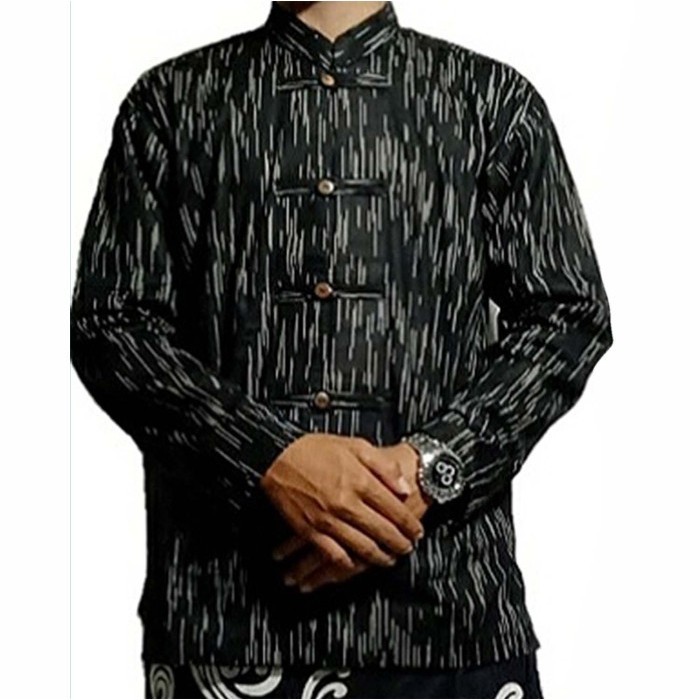 Lurik Koko - Lurik Jawa - Lurik Katun - Baju Koko Jawa - Muslim Etnik