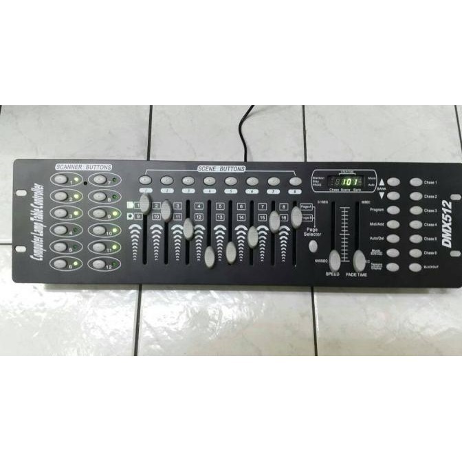 Mixer Dmx512 / 192 Controller ( Mixer Lampu Parled )