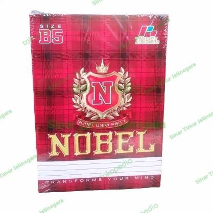 

Buku Tulis Campus B5 / Boxy NOBEL 50 Lembar 1 Pak isi 10 Buku