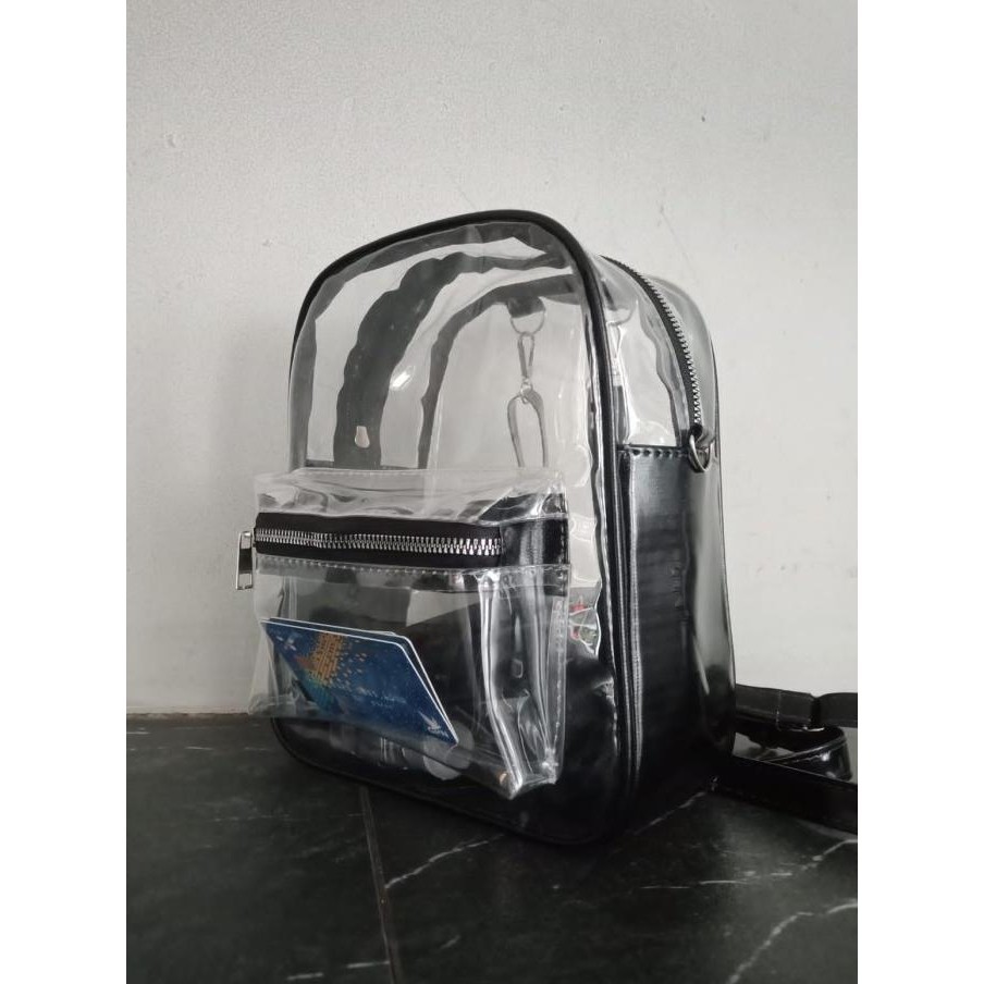Tas Ransel Konser Kekinian / Tas Ransel Mika Pvc Transparan/Tas Konser