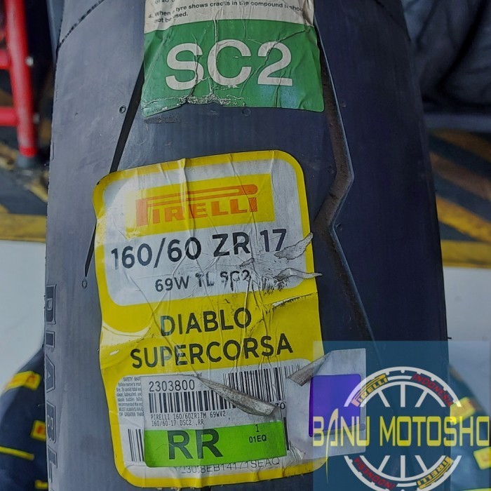 Pirelli Diablo Rosso Supercorsa Sc2 Uk 160/60-17