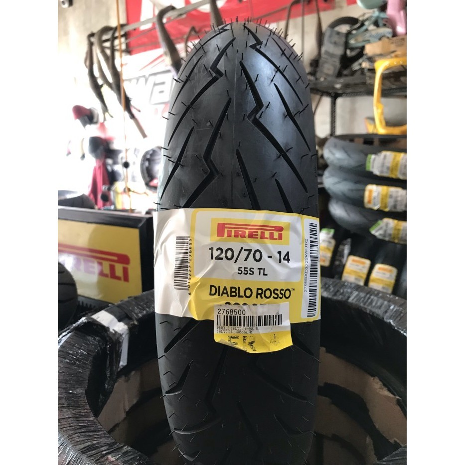 Ooter 120/70-14 Ban Pirelli Diablo Rosso Scooter 120 70 14