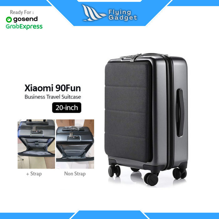 Xiaomi 90 Business Luggage Travel Suitcase 20 Inch Tas Koper Bisnis