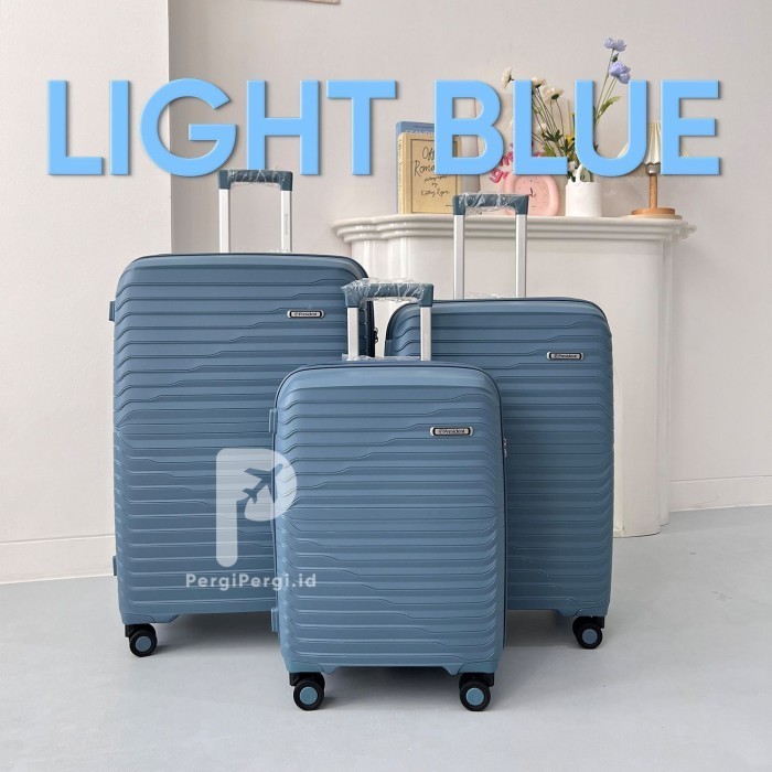 Koper Jumbo President 1920 Bagasi 28 Inch Anti Theft Expandable Tsa