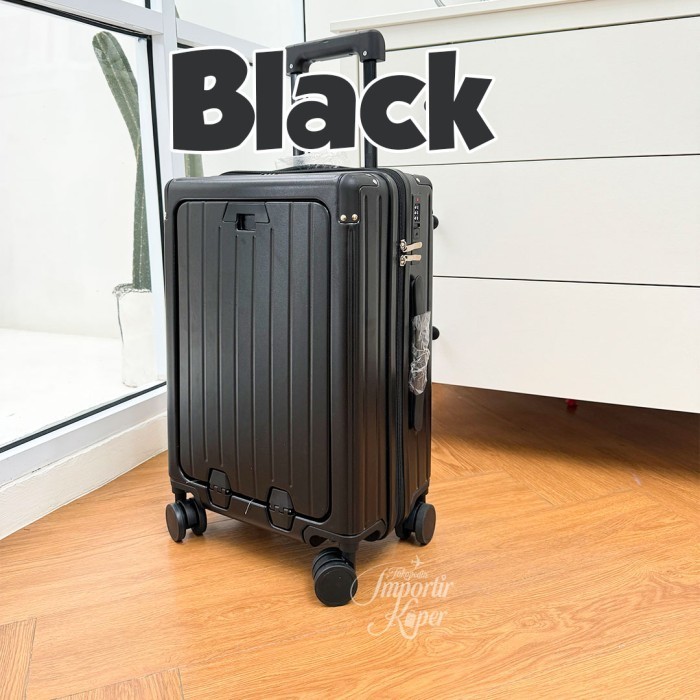 Joshee Koper Laptop Nero Zip Series Open Side Koper 20 Inch Koper