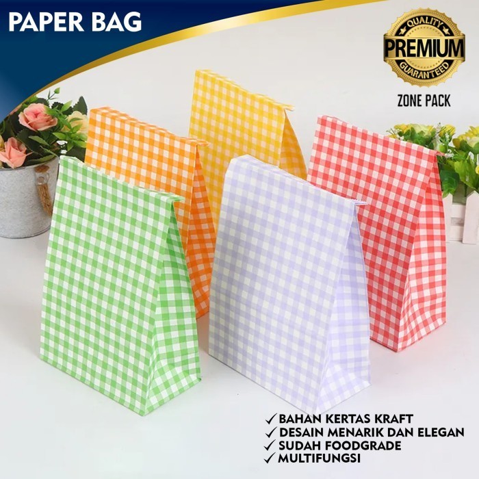

------] Paper Bag Pembungkus Kue Kering Paper Bag Colorful Kantong Kertas