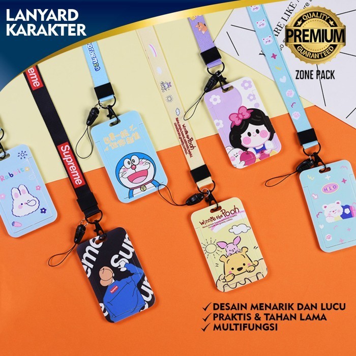 

@#@#@#] Zone Pack Lanyard Karakter Name Tag Id Card Id Card Karakter Id