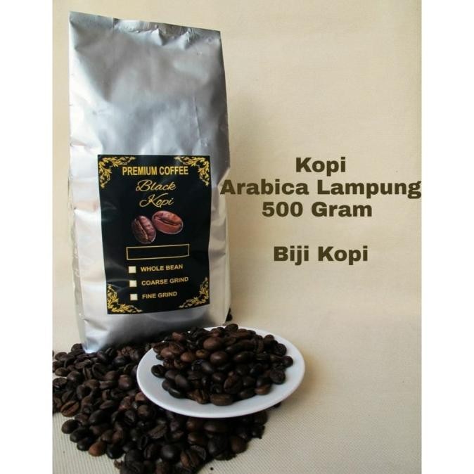 

KOPI LAMPUNG ARABIKA 500 GR - KOPI ARABICA LAMPUNG 500 GR - BIJI KOPI