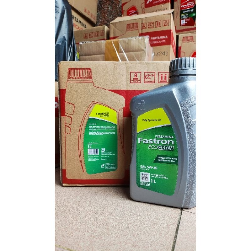 OLI MESIN PERTAMINA FASTRON ECOGREEN SAE 5W-30 (1 Liter)