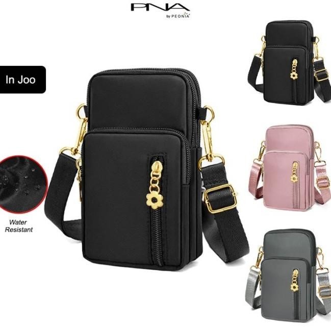 Peonia Pna Injoo Tas Hp Kecil Kerja Selempang Wanita