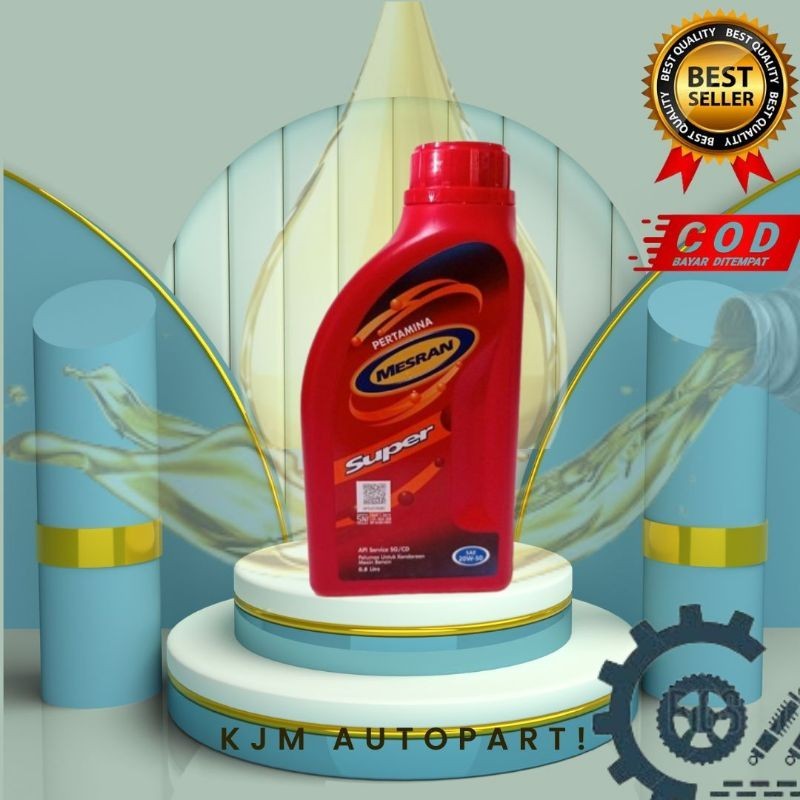 OLI MESIN MESRAN SUPER SAE 20W - 50 PERTAMINA OIL MOTOR 800 ML