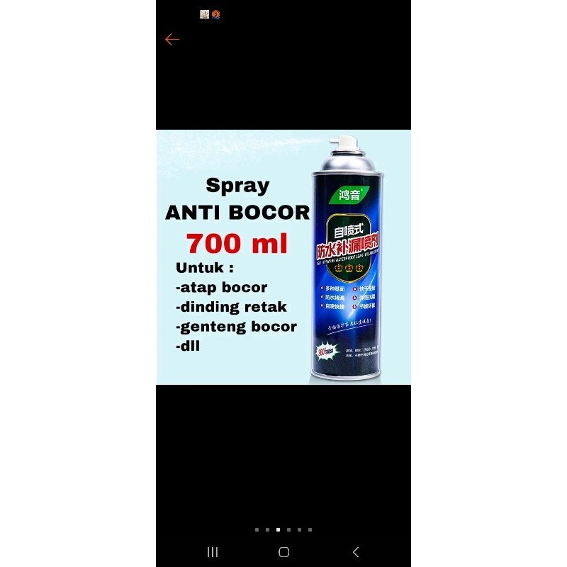spray anti bocor atap