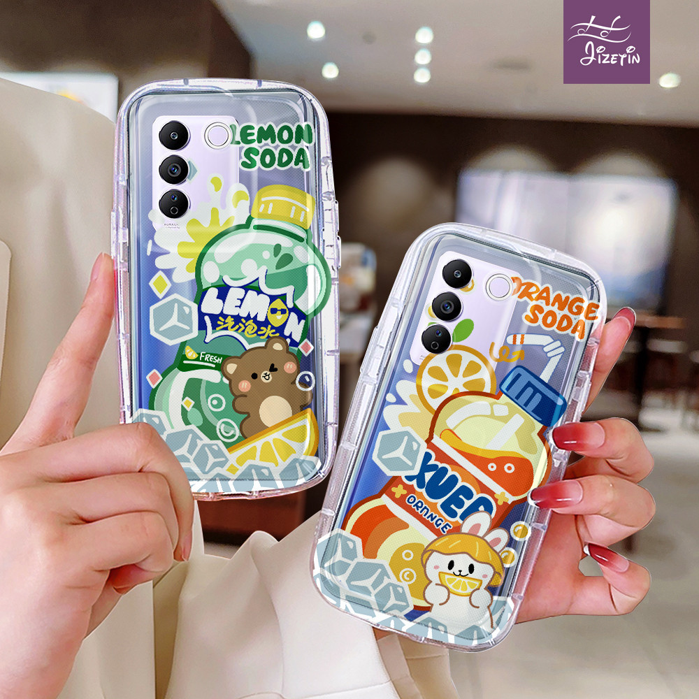 Beruang Sprite Kecil casing hp bentuk aneh untuk vivo Y12 S Y11 Y95 Y93 Y91 i C Y90 Y75 4G Y55 5G Y5