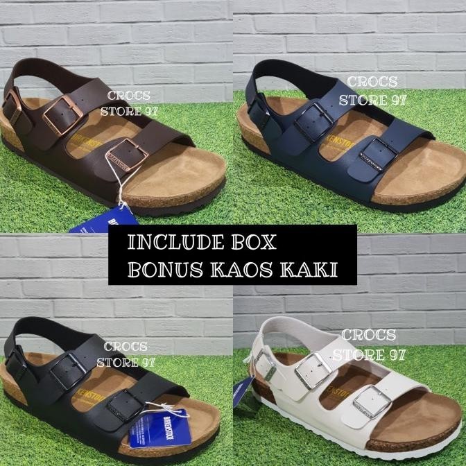 SENDAL BIRKENSTOCK / SEPATU SANDAL BIRKENSTOCK MILANO UNISEX