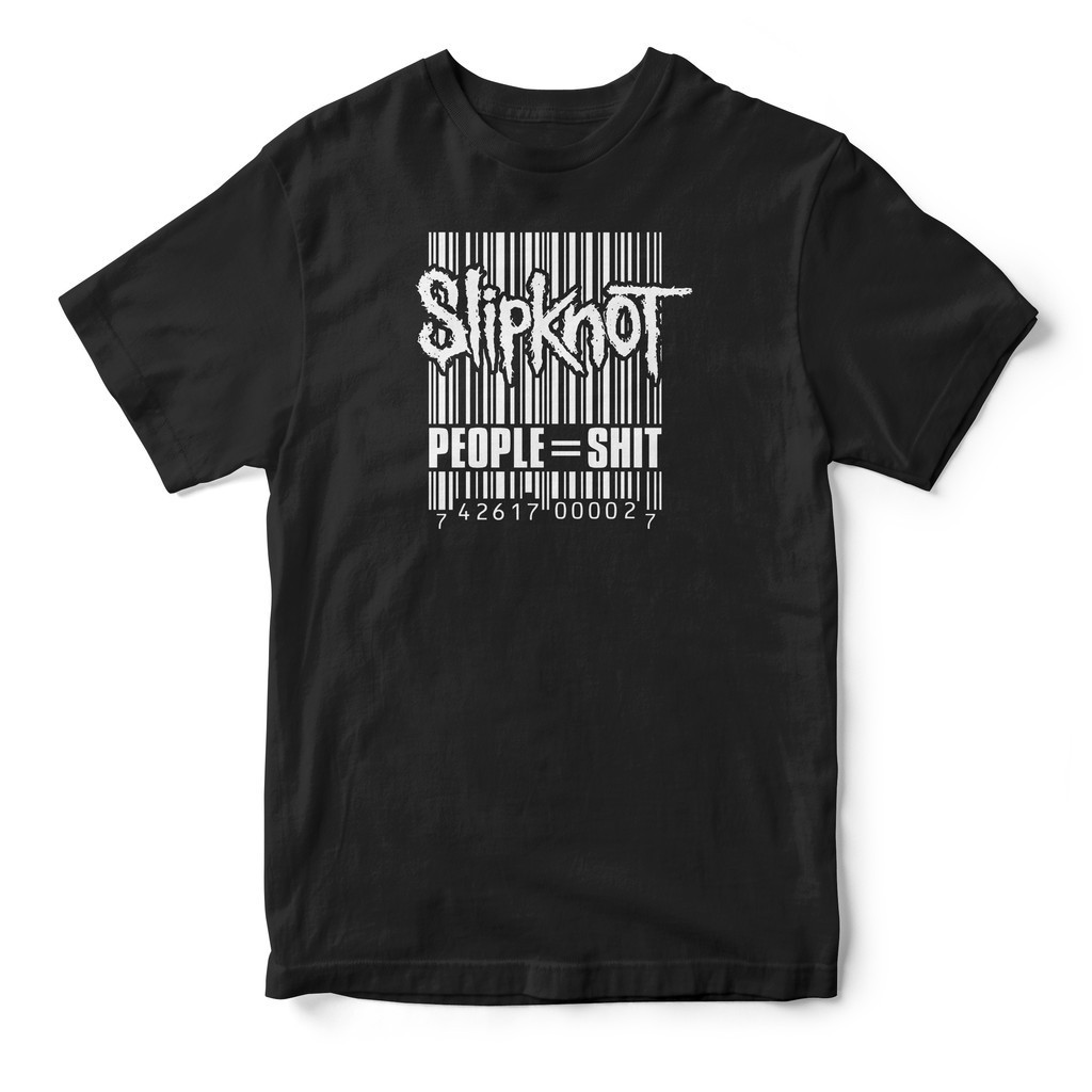KAOS MUSIK BAND ROCK SLIPKNOT ( KODE 239 ) KAOS BAND METAL