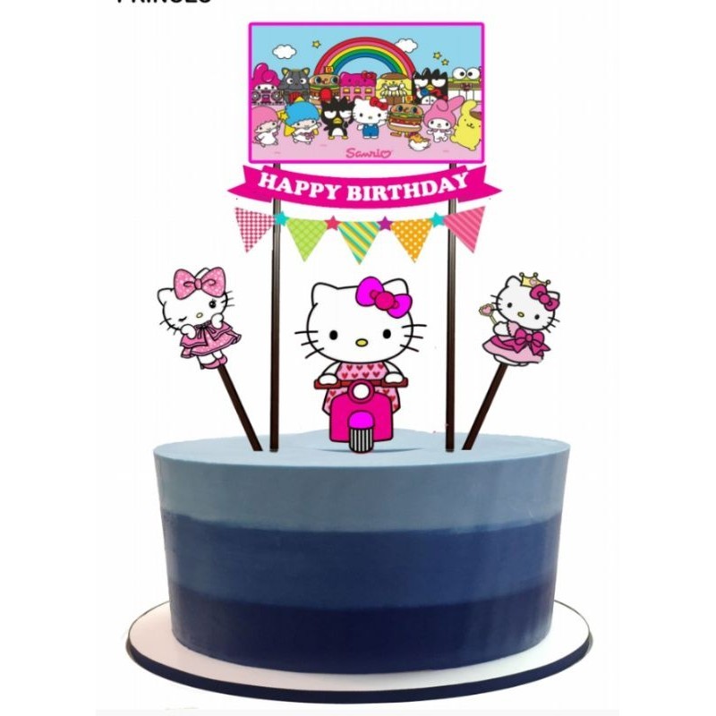 

Toper Kue/Decorasi Cake/Toper Karakter Murah/HappyBirthday/TOPER STIK COKLAT 1