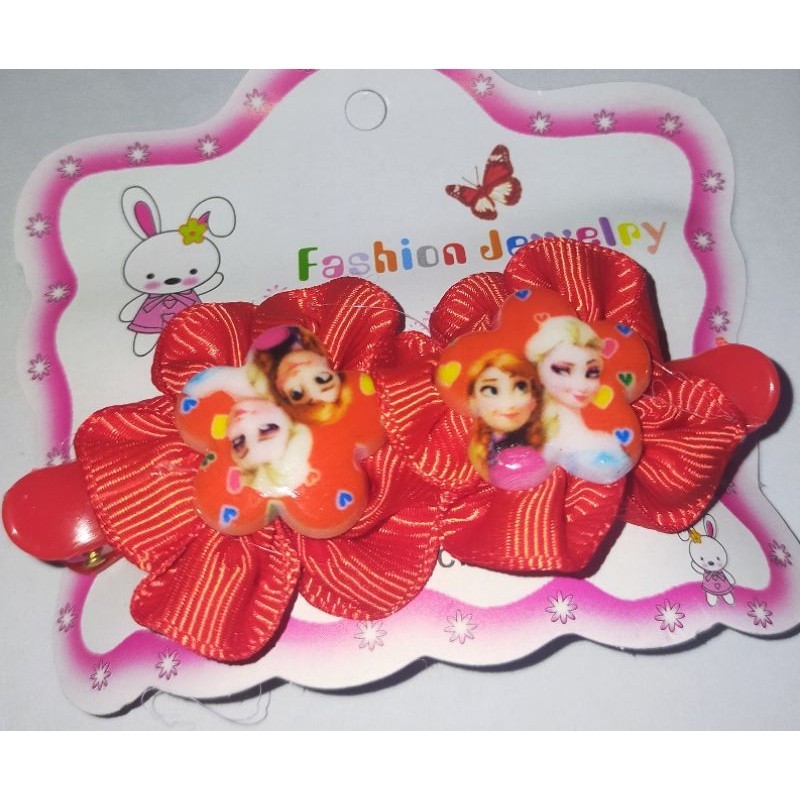 jepit rambut frozen/jepit rambut anak