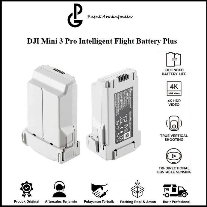 Dji Mini 3 Pro Intelligent Flight Battery Plus - Dji Mini 3 Pro Batrai