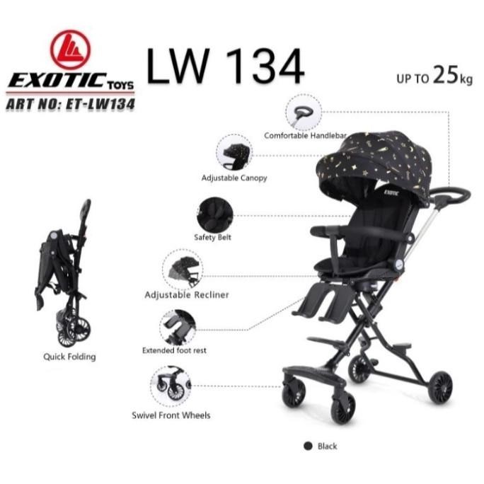 Stroller Exotic Lw 134 | Magic Stroller Exotic Lw 134