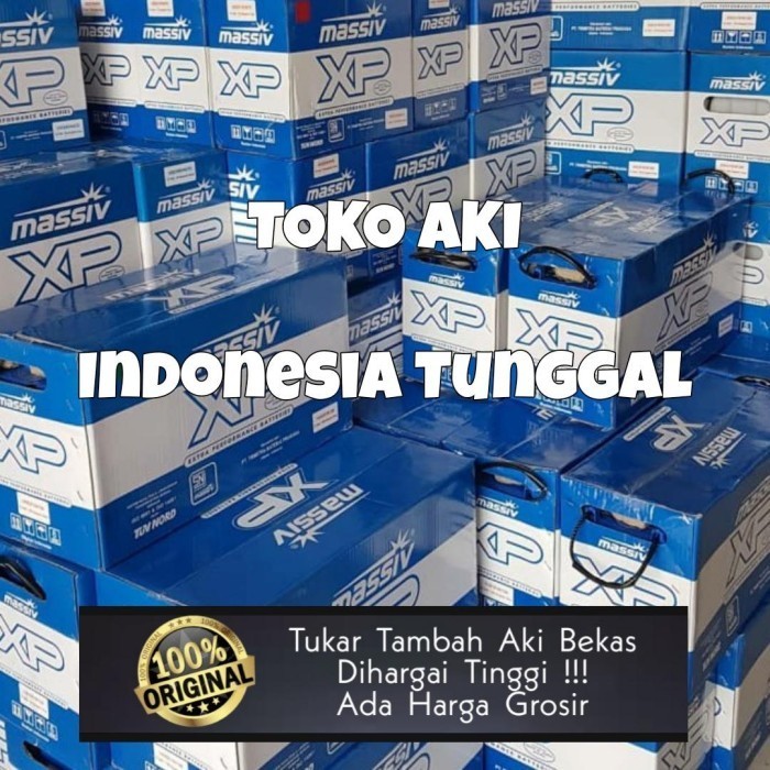 Aki Mobil Massiv Ns70 Kijang Dyna Panther Colt Diesel Fuso Hino Promo