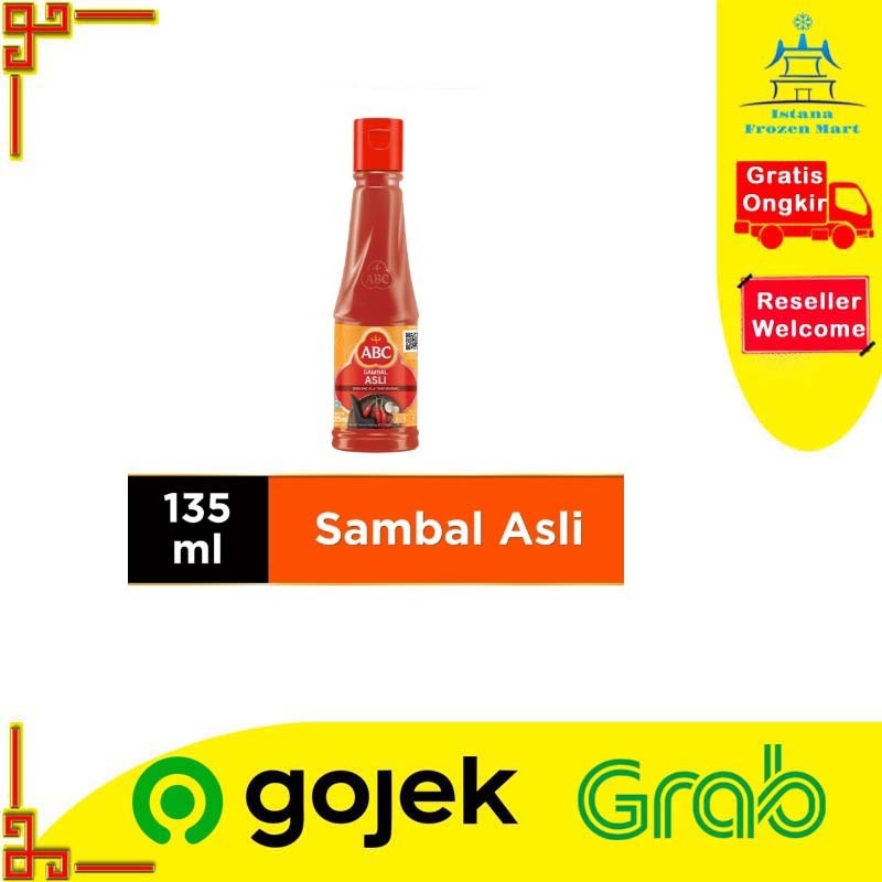 

Saos Sambal Asli ABC Botol 135 ML