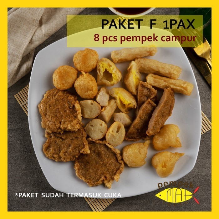 

PEMPEK EMAK INDAH - PEMPEK MPENAK PALEMBANG ASLI - Paket Pempek 2 Pax
