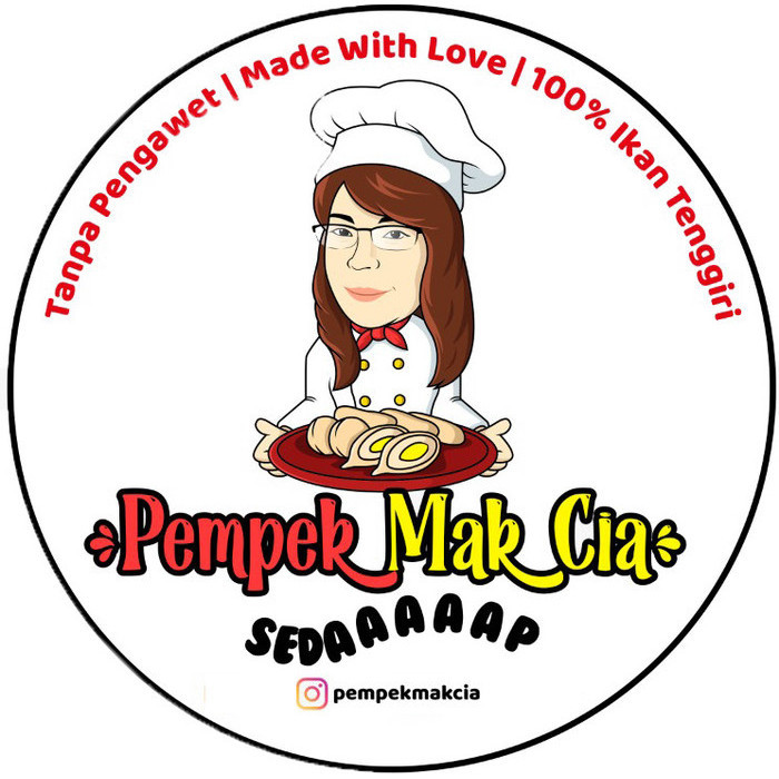 

Pempek Palembang 100% Ikan Tenggiri - MakCia - isi 10 pcs