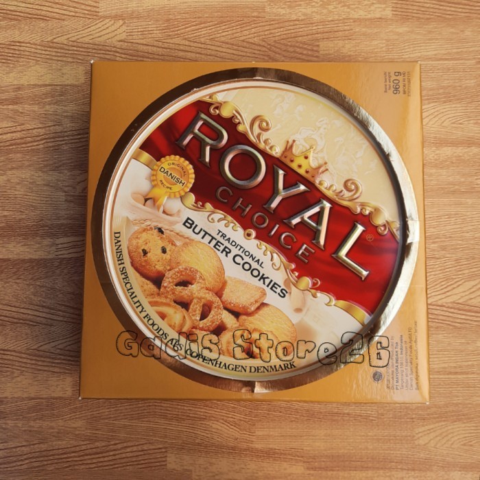 

BISKUIT ROYAL CHOICE BUTTER COOKIES 960 GR