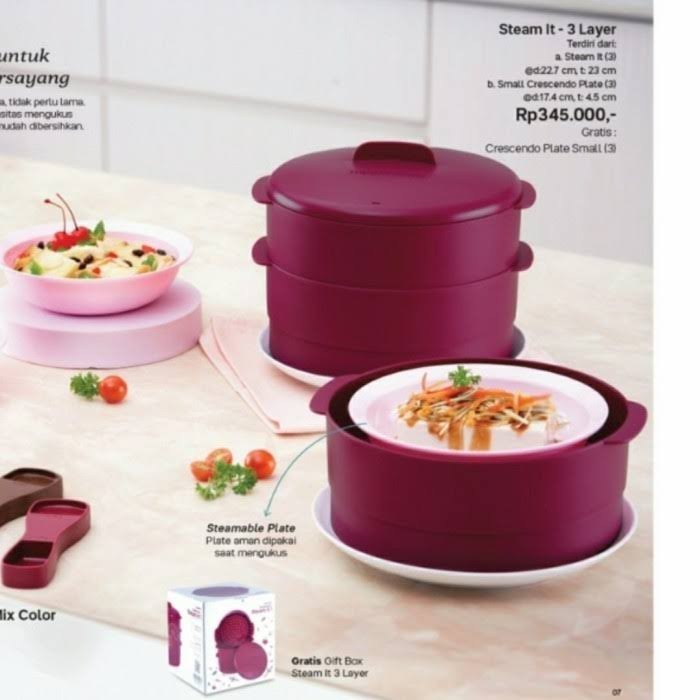 Tupperware Steam It 3 Layer