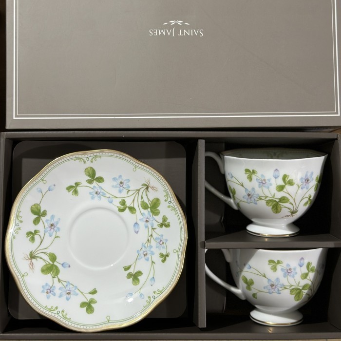 Saint James Zen Hankook Teacup Set Garden Gate Cangkir Coffee Cup