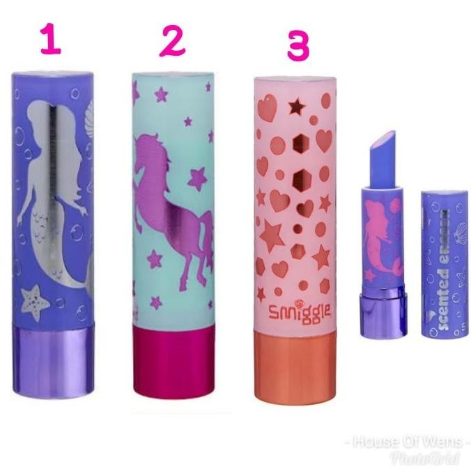 

SMIGGLE LIPSTIC ERASER - PENGHAPUS SMIGGLE