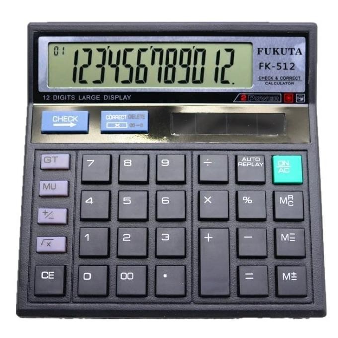 

Kekinian - Kalkulator FK - 512 / Calculator 12 Digit Kalkulator ..