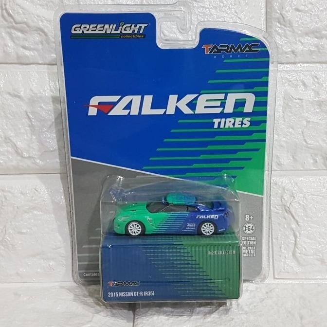 greenlight tarmac 2015 nissan Gtr R35 falken