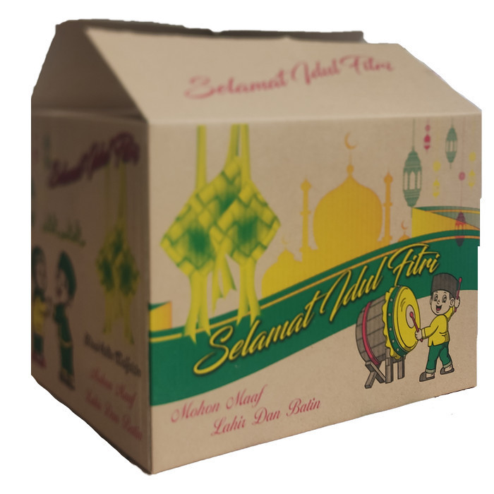 Dus / Box Parcel Lebaran 30 x 30 x 20 Kardus Sembako Idul Fitri
