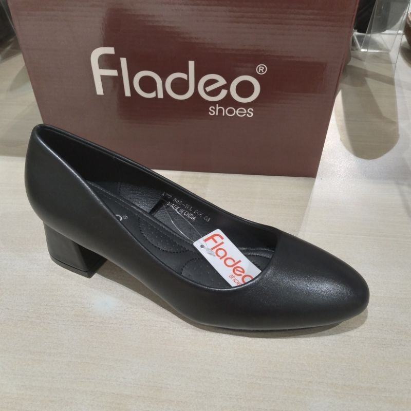 FLADEO NEW SEPATU FORMAL HEELS HAK 5CM WANITA RINGAN EMPUK NYAMAN DI PAKEK & ORI SIZE 36-40