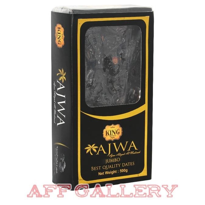 

Kurma Dates King Ajwa 500Gr | King Ajwa Al Madinah | King Ajwa 500Gr