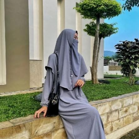 Parayou-GAMIS DAILY SYari PARAYOU SET MUSLIMAH CRINGKEL Airflow ABAYA Syari Dewasa Wanita Muslim DRE