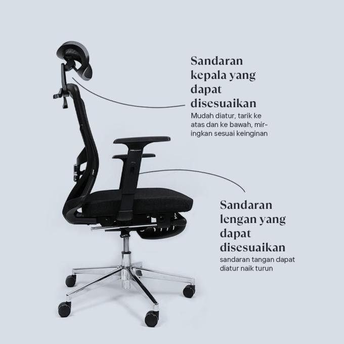 Noir NEO-C Ergonomic Office Chair